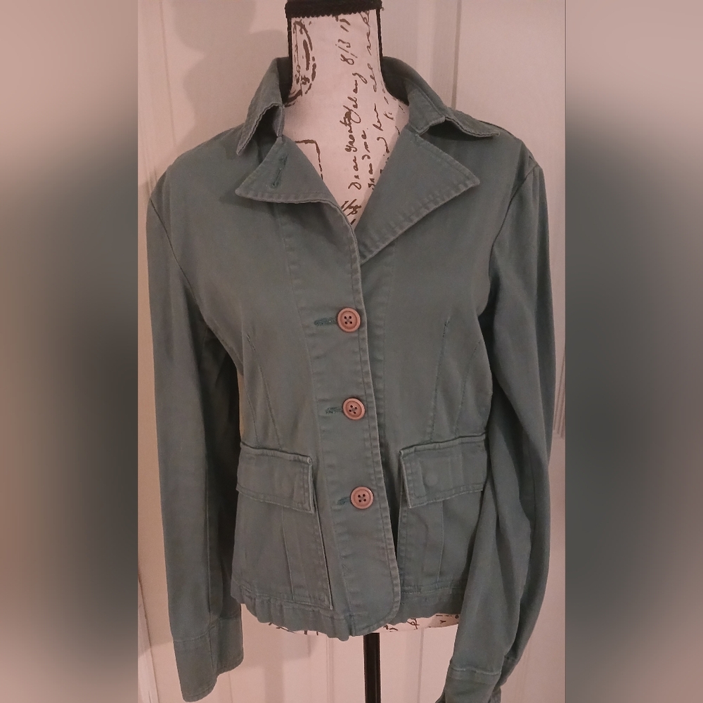 5/$25 dELiA*s  Utility Jacket Size S